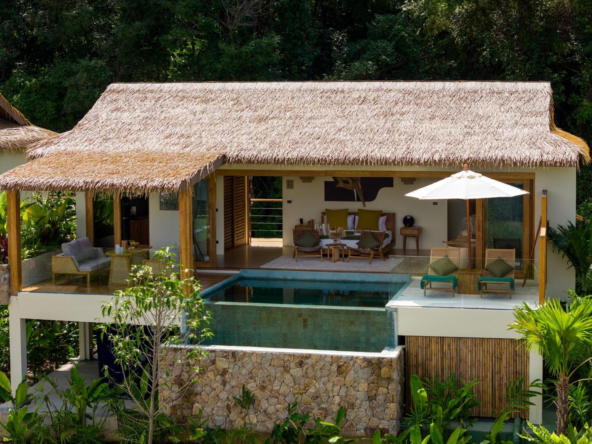 Wild Cottages Elephant Sanctuary Resort Nathon Bay Exterior foto