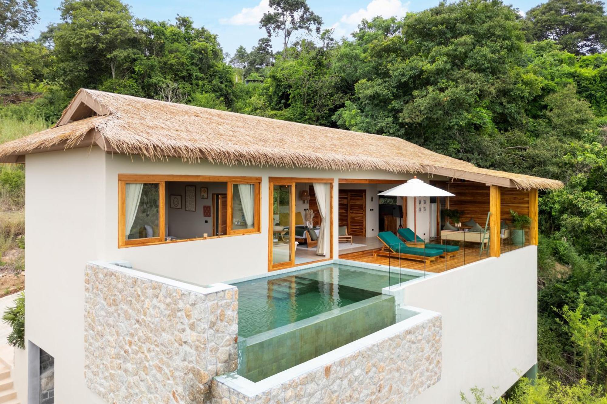 Wild Cottages Elephant Sanctuary Resort Nathon Bay Exterior foto