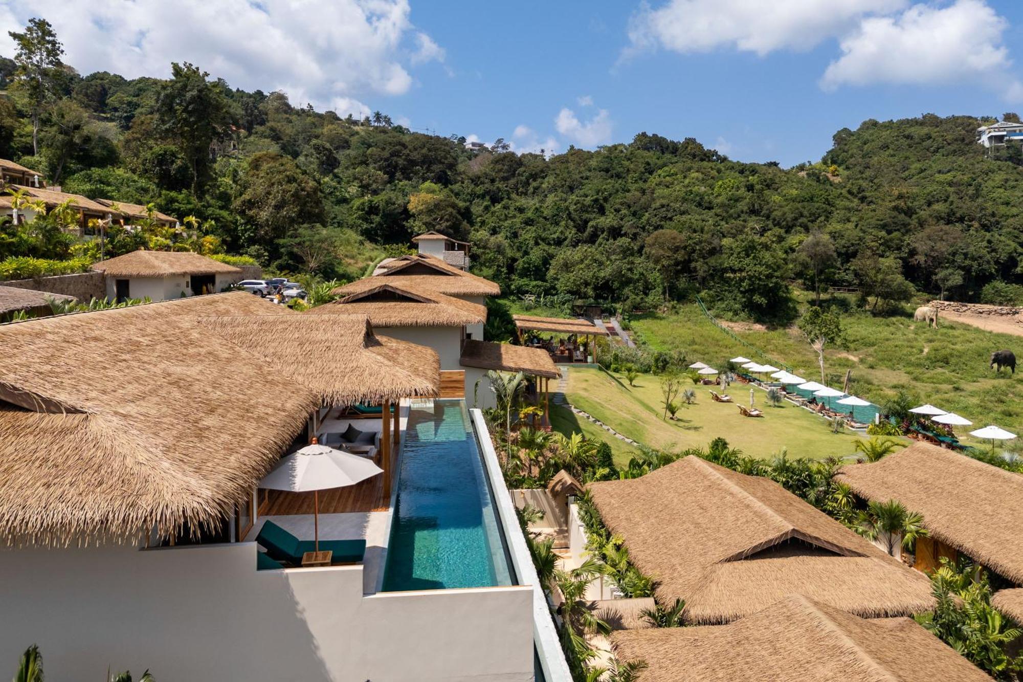 Wild Cottages Elephant Sanctuary Resort Nathon Bay Exterior foto